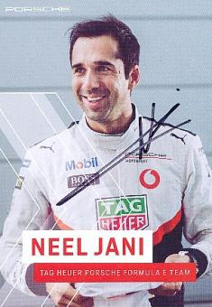 Neel Jani  Porsche  Auto Motorsport  Autogrammkarte  original signiert 