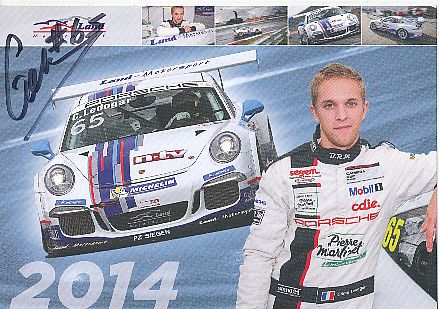 Come Ledogar   Porsche  Auto Motorsport  Autogrammkarte  original signiert 