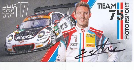 Kevin Estre  Porsche  Auto Motorsport  Autogrammkarte  original signiert 