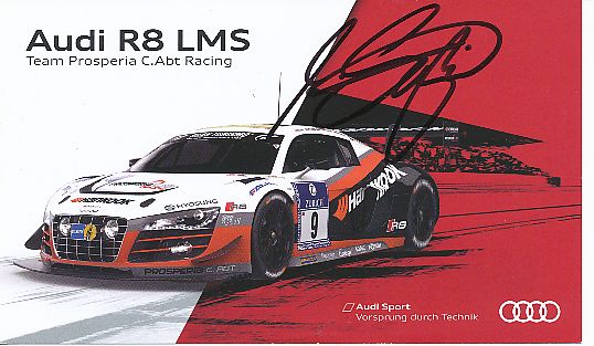 Marco Seefried  Audi  Auto Motorsport  Autogrammkarte  original signiert 