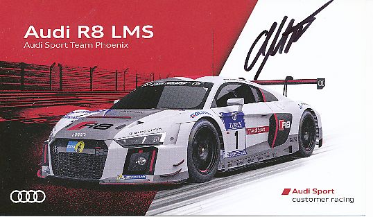 Christian Mamerow  Audi  Auto Motorsport  Autogrammkarte  original signiert 