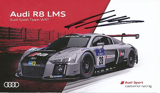 Christopher Mies  Audi  Auto Motorsport  Autogrammkarte  original signiert 