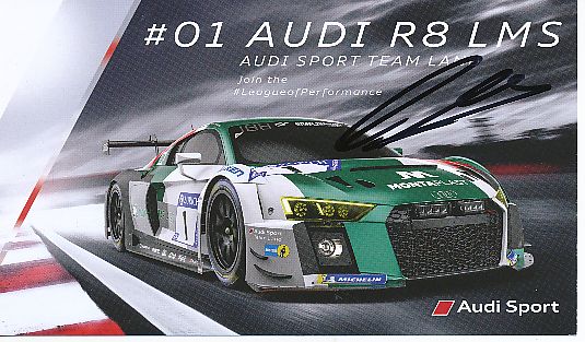 Christopher Mies  Audi  Auto Motorsport  Autogrammkarte  original signiert 