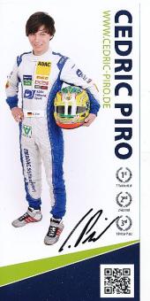 Cedric Piro  Auto Motorsport  Autogrammkarte  original signiert 