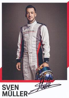 Sven Müller   Porsche  Auto Motorsport  Autogrammkarte  original signiert 