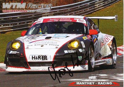 Georg Weiss  Porsche  Auto Motorsport  Autogrammkarte  original signiert 
