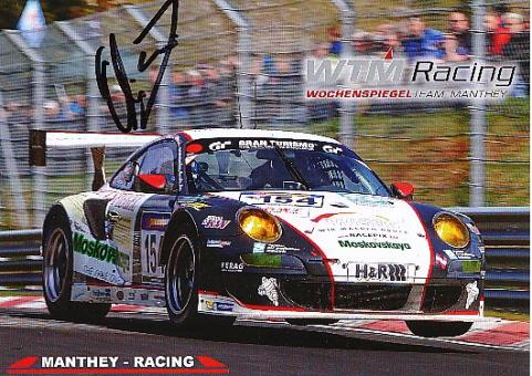 Oliver Kainz  Porsche  Auto Motorsport  Autogrammkarte  original signiert 