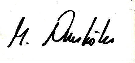 Michael Nushöhr  FC Kaiserslautern  Fußball Autogramm Blatt  original signiert 