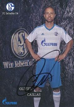 Olivier Callas  FC Schalke 04 Traditionsteam  Fußball Autogrammkarte  original signiert 