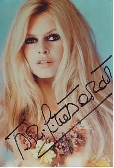 Brigitte Bardot  Film & TV Autogramm Foto original signiert 