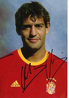 Ismael Urzaiz  Spanien  Fußball Autogrammkarte original signiert 