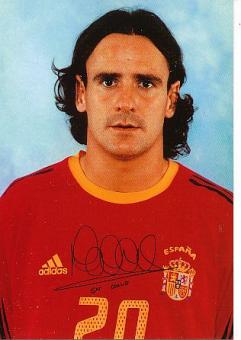 Garcia Calvo   Spanien  Fußball Autogrammkarte Druck signiert 