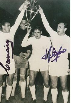 Alfredo Di Stefano † 2014 &  Canario  Real Madrid  Fußball Autogramm Foto original signiert 