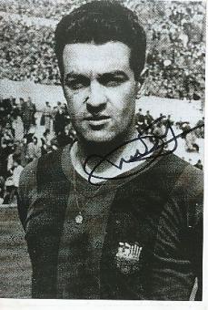 Martin Verges † 2021   FC Barcelona  Fußball Autogramm Foto original signiert 