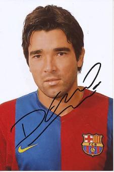 Deco   FC Barcelona  Fußball Autogramm Foto original signiert 