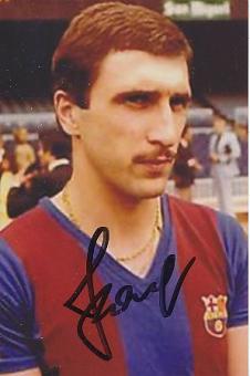 Hans Krankl   FC Barcelona  Fußball Autogramm Foto original signiert 