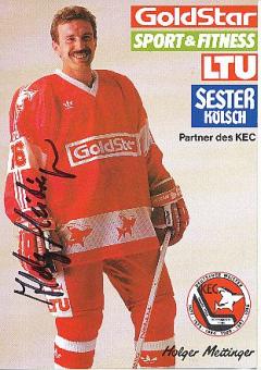Holger Meitinger  KEC  Kölner EC   Eishockey Autogrammkarte  original signiertr 