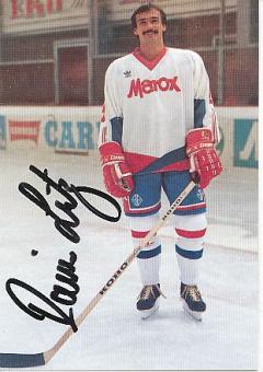 Rainer Lutz    SB Rosenheim   Eishockey Autogrammkarte  original signiert 