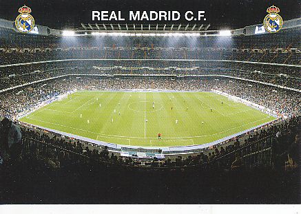 Real Madrid  Fußball  Stadion Karte 