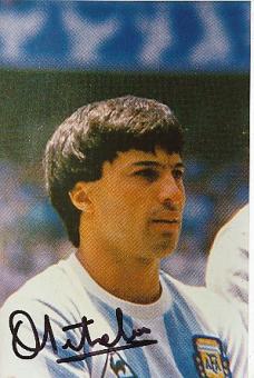 Julio Olarticoechea  Argentinien Weltmeister WM 1986 Fußball  Autogramm Foto  original signiert 