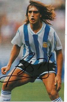 Gabriel Batistuta  Argentinien WM 1994  Fußball  Autogramm Foto  original signiert 