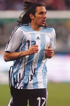 Jonas Gutierrez  Argentinien  Fußball  Autogramm Foto  original signiert 