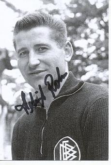 Helmut Rahn † 2003  DFB Weltmeister WM 1954  Fußball Autogrammkarte  original signiert 