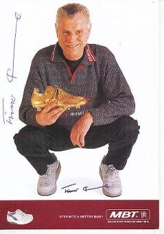 Friedhelm Konietzka   DFB  Fußball Sponsoren Autogrammkarte original signiert 