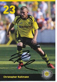 Christopher Kullmann   2009/2010  BVB Borussia Dortmund  Fußball Autogrammkarte original signiert 