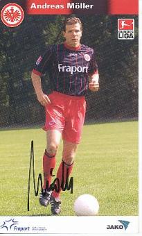 Andreas Möller    Eintracht Frankfurt  Fußball Autogrammkarte original signiert 