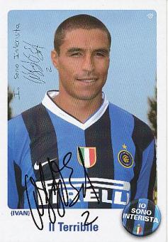 Ivan Cordoba   Inter Mailand   Fußball Autogrammkarte original signiert 