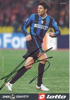 Julio Cruz   Inter Mailand   Fußball Autogrammkarte original signiert 