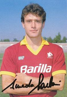 Amedeo Carboni   AS Rom  Fußball Autogrammkarte  original signiert 