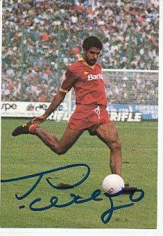 Toninho Cerezo  AS Rom  Fußball Autogrammkarte  original signiert 