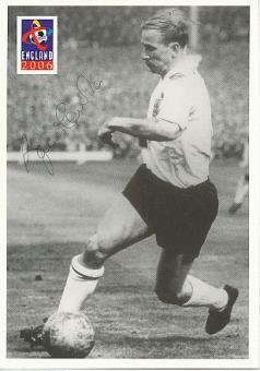 Bobby Charlton  England Weltmeister WM 1966  Fußball Autogrammkarte original signiert 