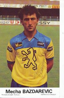 Mecha Bazdarevic   FC Sochaux  Fußball Autogrammkarte original signiert 