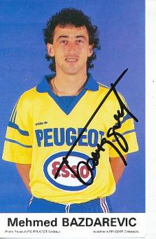 Mehmed Bazdarevic   FC Sochaux  Fußball Autogrammkarte original signiert 