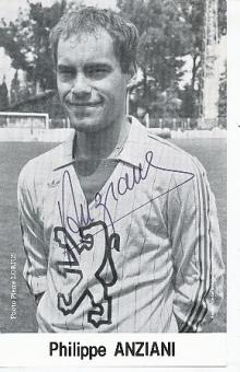 Philippe Anziani   FC Sochaux  Fußball Autogrammkarte original signiert 