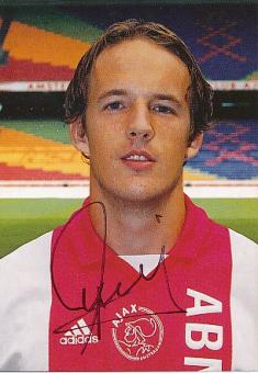 Petri Pasanen  Ajax Amsterdam  Fußball Autogrammkarte original signiert 