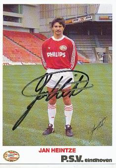 Jan Heintze  PSV Eindhoven  Fußball Autogrammkarte original signiert 