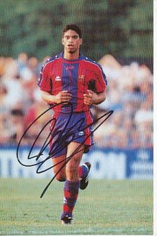 Michael Reiziger  FC Barcelona  Fußball Autogrammkarte original signiert 