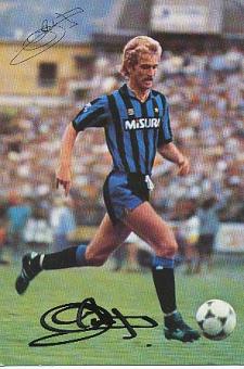 Ludo Coeck † 1985  Inter Mailand   Fußball Autogrammkarte original signiert 