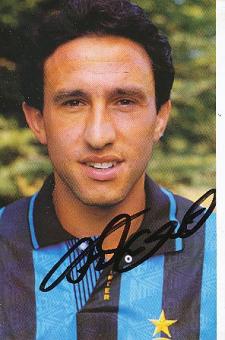 Angelo Orlando  Inter Mailand   Fußball Autogrammkarte original signiert 