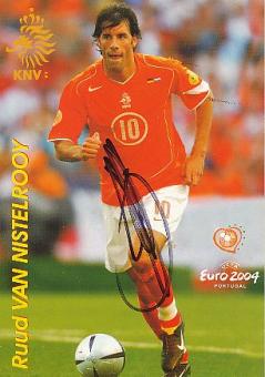 Ruud van Nistelrooy  Holland  Fußball Autogrammkarte original signiert 