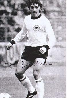 Hans-Josef „Jupp“ Kapellmann  DFB Weltmeister WM 1974  Fußball Autogramm Foto original signiert 