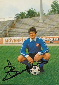 Eric Burgener  Schweiz  Fußball Autogrammkarte  original signiert 