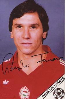 Ferenc Csongradi  Ungarn WM 1982   Fußball Autogramm Foto original signiert 