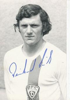 Reinhard Lauck † 1997  BFC Dynamo Berlin  Fußball Autogrammkarte  original signiert 