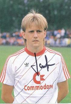 Hans Dorfner   1986/87   FC Bayern München Fußball  Autogrammkarte  original signiert 