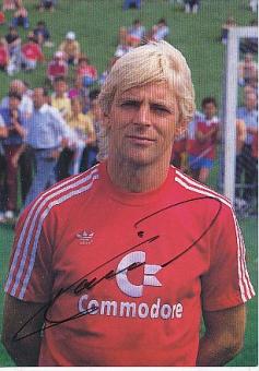 Norbert Nachtweih   1984/85   FC Bayern München Fußball  Autogrammkarte  original signiert 
